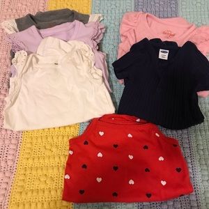 Short sleeve body suit lot